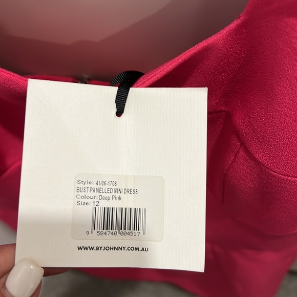 BY JOHNNY MINI DRESS SIZE 12 - Picture 3 of 4